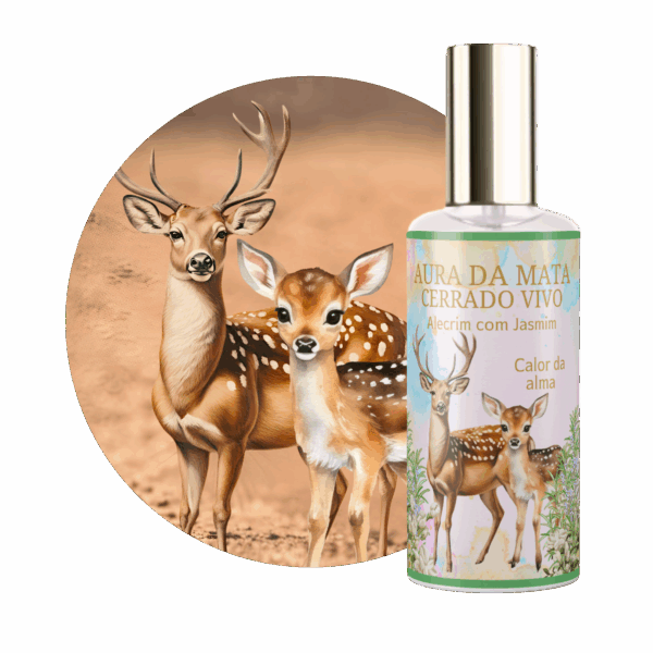 Perfume Aura da Mata Alecrim com Jasmim