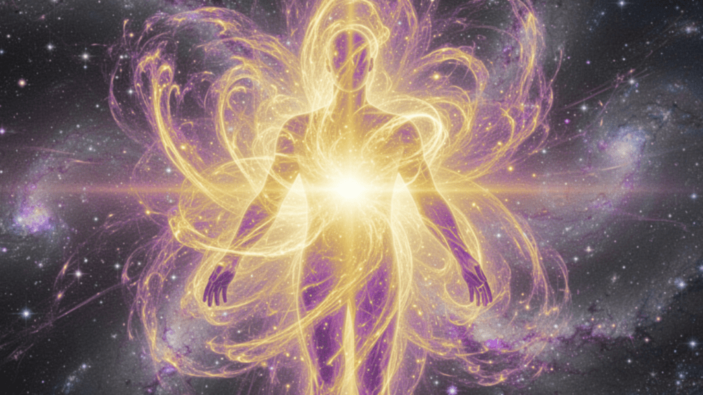 Representação de onde se encontra o plexo solar no corpo humano