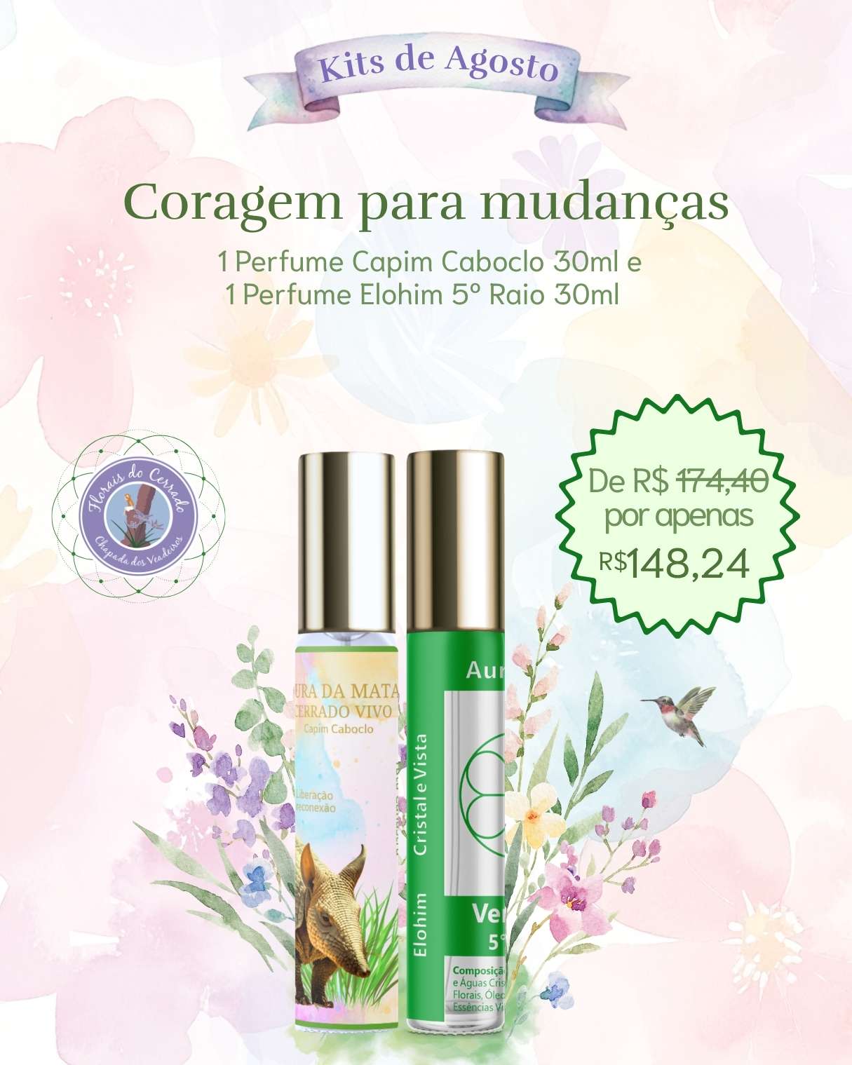 Kit especial Coragem para mudanças